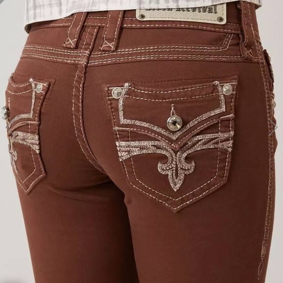 Rock Revival Roselle Ankle Skinny Jeans [H9] - Picture 2 of 10